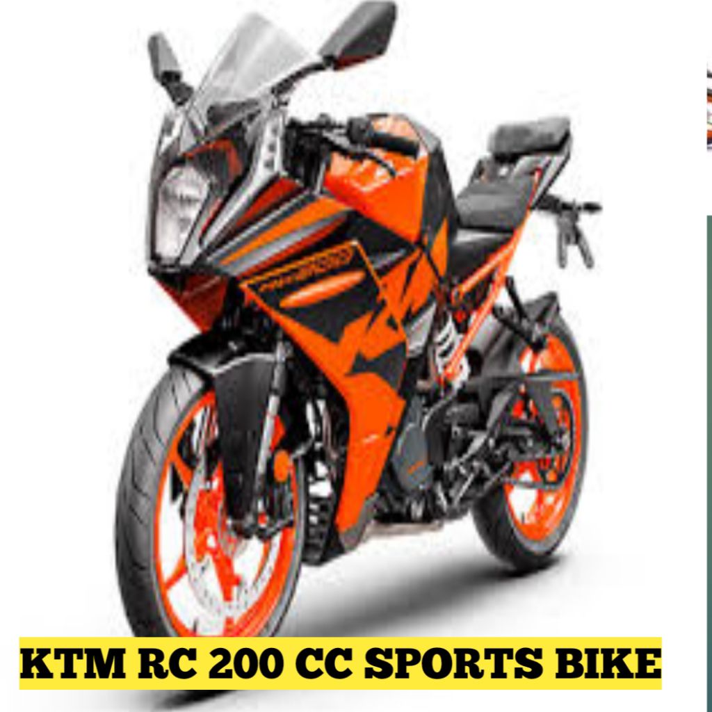 KTM RC 200 CC SPORTS BIKE